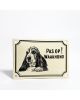 Emaille waakhond bordje Basset WHK-06