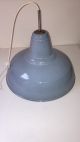 oude 70 er jaren brocante vintage decoratieve emaille hanglamp