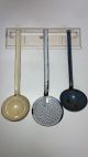 antiek brocante vintage decoratieve emaille lepelrek