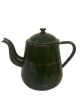 oude brocante vintage decoratieve grote koffiepot / theepot