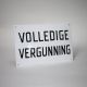 Volledige vergunning