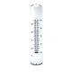 Thermometer emaille wit met decoratie 